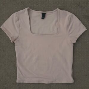 Pink Crop Top